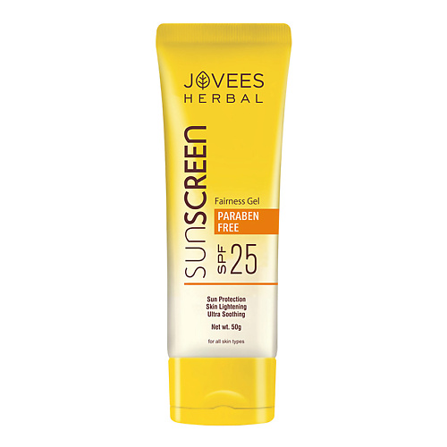 

JOVEES Солнцезащитный гель Sun Screen Fairness Gel SPF 25, Солнцезащитный гель Sun Screen Fairness Gel SPF 25