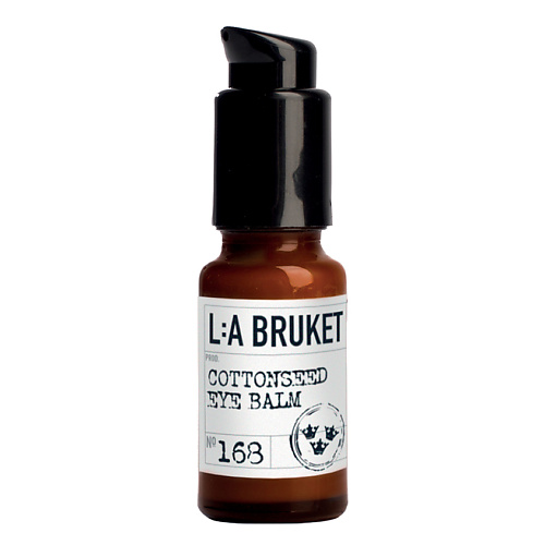 LA BRUKET Бальзам для глаз № 168 COTTONSEED eye balm бальзам для зоны вокруг глаз eye contour balm fp 29 30 мл