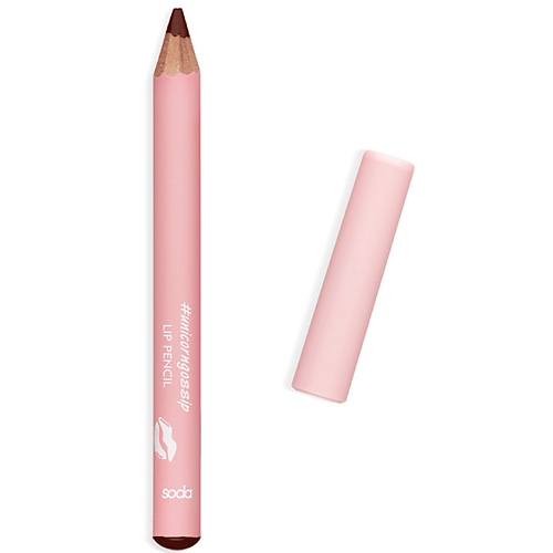 фото Soda lip pencil #unicorngossip контурный карандаш для губ