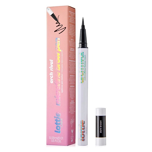 LOTTIE LONDON Маркер для бровей Arch Rival lottie london воск для укладки бровей mega brow clear