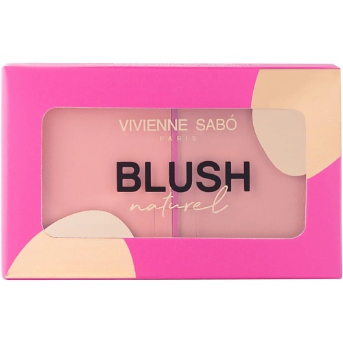 Румяна VIVIENNE SABO Палетка румян Blush Naturel focallure палетка румян и хайлайтеров blush