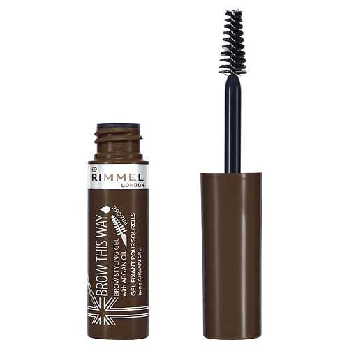 

RIMMEL Гель для бровей и ресниц Brow This Way, Гель для бровей и ресниц Brow This Way