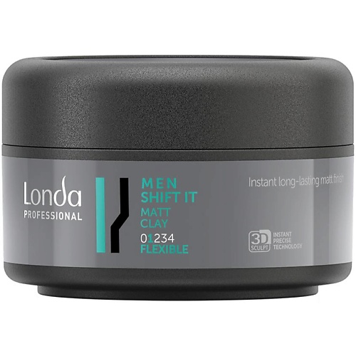 

LONDA PROFESSIONAL Глина для волос матовая Men Shift It Matt Clay, Глина для волос матовая Men Shift It Matt Clay