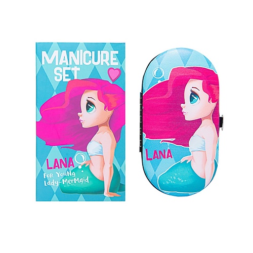MORIKI DORIKI Набор для маникюра MANICURE SET LANA french manicure guides трафареты для французского маникюра