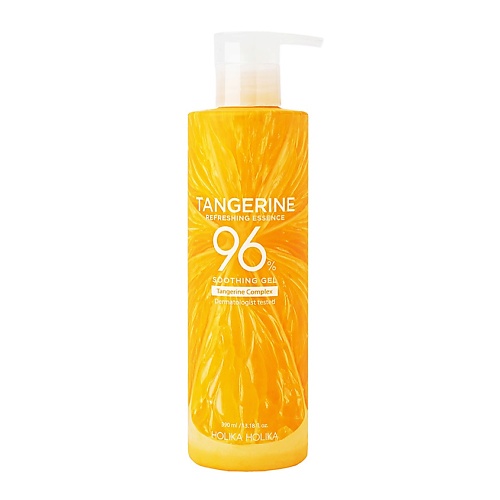 Гель для тела HOLIKA HOLIKA Гель для лица и тела Tangerine Refreshing Essence 96% Soothing Gel гель для лица и тела asiakiss soothing gel snail 300 мл