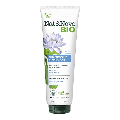 KERANOVE Шампунь для обезвоженных волос с экстрактом лилии Nat & Nove Bio Shampoo