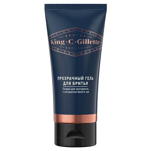 Гели для бритья GILLETTE Гель для бритья Gillette King C. Gillette, мужской, 150