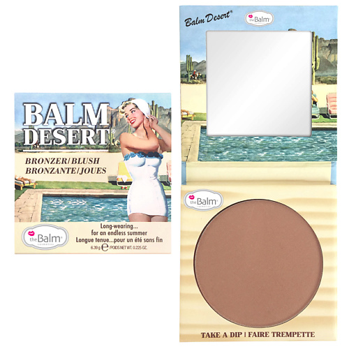 цена Пудра для лица THEBALM Бронзирующая пудра-румяна Balm Desert