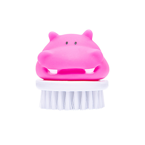 MORIKI DORIKI Щетка для ногтей Nail Brush HIPPO PINK электрическая силиконовая ультразвуковая щетка mezonica sonic facial brush pink br020p
