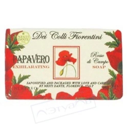 

NESTI DANTE Мыло Dei Colli Fiorentini Intoxicating Poppy, Мыло Dei Colli Fiorentini Intoxicating Poppy