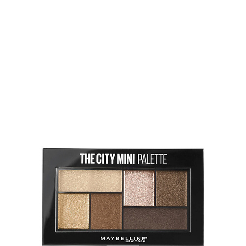 Тени MAYBELLINE NEW YORK Палетка теней для глаз The City Mini