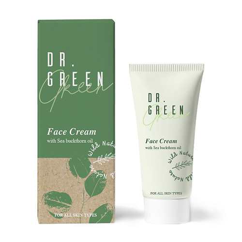 wild nature лосьон для тела green WILD NATURE Крем для лица с маслом облепихи Dr. Green