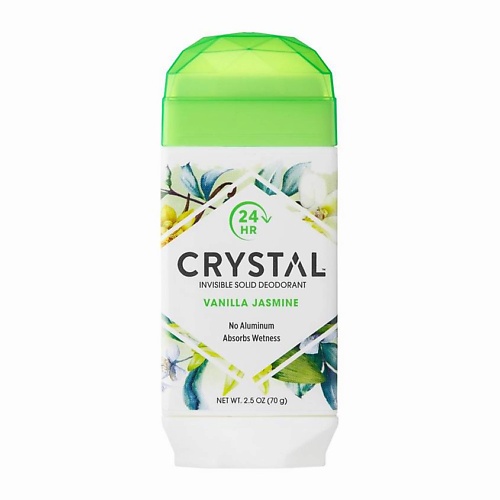 CRYSTAL Дезодорант твердый невидимый Ваниль Жасмин Invisible Soud Deodorant crystal дезодорант твёрдый невидимый ромашка и зелёный чай crystal body deodorant 70 г