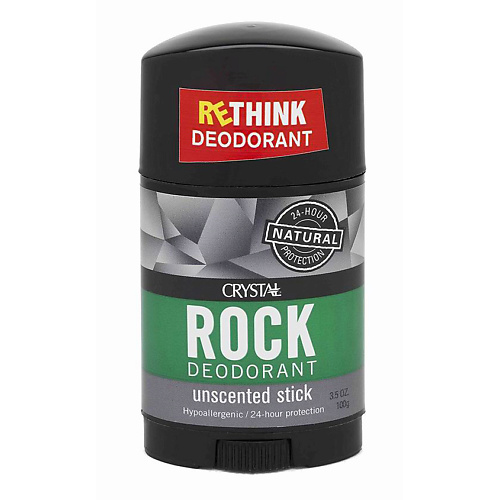 CRYSTAL Дезодорант Rock Deodorant Unscented Stick