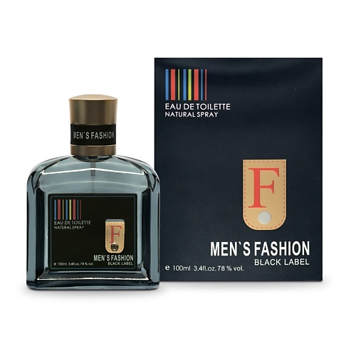 Мужская парфюмерия PARFUMS GENTY Men's fashion black label 100