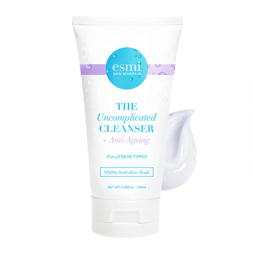 Крем для умывания ESMI SKIN MINERALS Средство для лица очищающее антивозрастное The Uncomplicated Cleanser Plus крем для умывания esmi skin minerals средство для лица очищающее с углем the uncomplicated cleanser plus