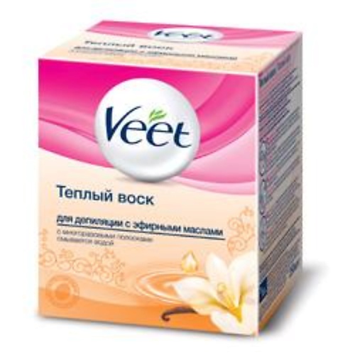 фото Veet теплый воск для депиляции