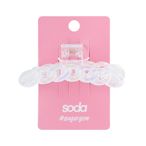 SODA Заколка-крабик HOLOGRAPHIC #sugargem invisibobble заколка крабик clipstar clawdia