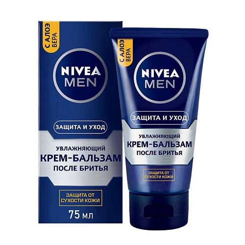 Средства для бритья NIVEA Крем-бальзам после бритья Защита и Уход