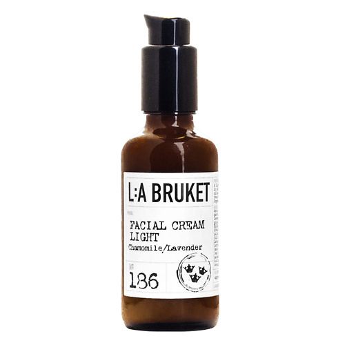LA BRUKET Крем для лица № 186 CHAMOMILE/LAVENDER facial cream light əsfil крем для рук lipid lavender 02 50 0