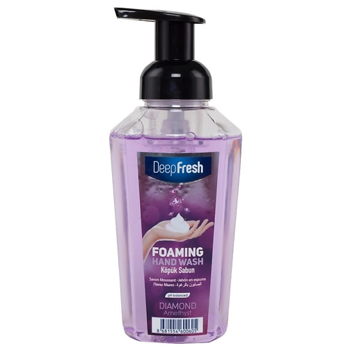 

DEEP FRESH Жидкое мыло-пенка для мытья рук Diamond Amethyst, Жидкое мыло-пенка для мытья рук Diamond Amethyst