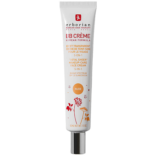 bb крем для лица spf 20 erborian bb creme 40 мл BB крем для лица ERBORIAN BB крем для лица BB Crème Au Ginseng