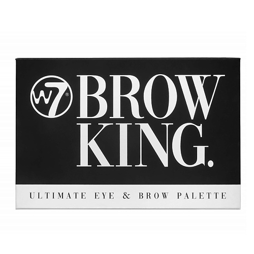 W7 Палетка теней для век и бровей King Brow палетка теней для бровей miss rose eyebrow powder