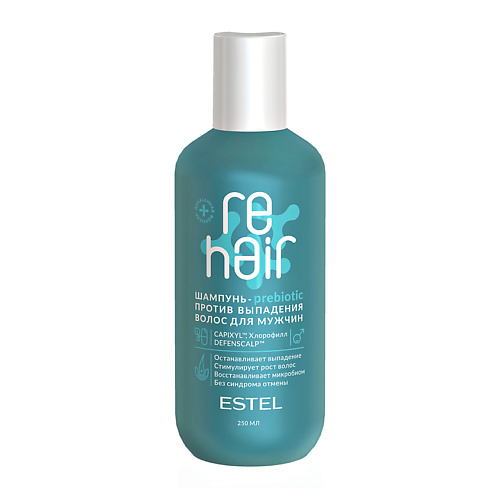 Шампунь для волос ESTEL PROFESSIONAL Шампунь-prebiotic против выпадения волос для мужчин reHAIR цена и фото
