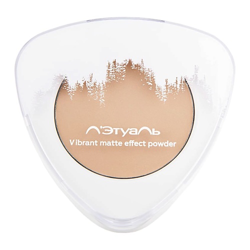 ЛЭТУАЛЬ Пудра для лица с матирующим эффектом Vibrant matte effect powder SPF 20