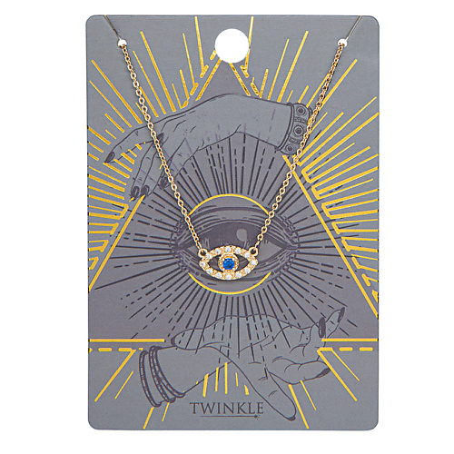 

TWINKLE MYSTIC COLLECTION Подвеска с цепочкой Eye, MYSTIC COLLECTION Подвеска с цепочкой Eye