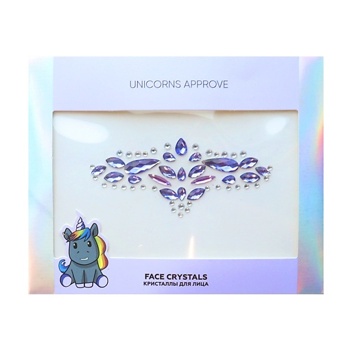 

UNICORNS APPROVE Кристаллы для лица Barney, Кристаллы для лица Barney