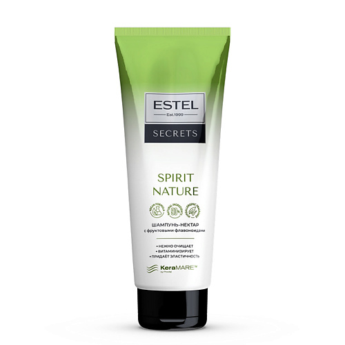 ESTEL PROFESSIONAL Шампунь-нектар с фруктовыми флавоноидами для волос Spirit Nature Secrets estel professional набор для объёма волос легкий бальзам 200 мл шампунь для объема жирных волос 250 мл