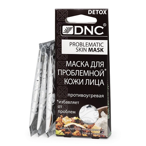 Маска для лица DNC Маска для проблемной кожи лица Problematic Skin Mask dnc маска для проблемной кожи противоугревая 3х15 мл