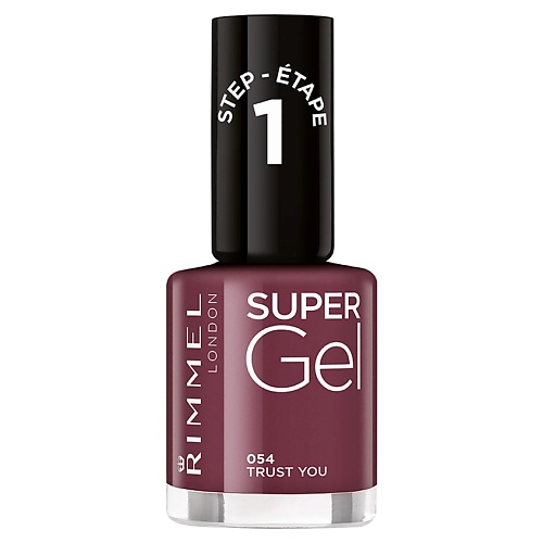 RIMMEL Гель-лак для ногтей Super Gel Urban Affair naily professional база для гель лака super base