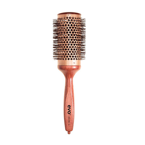 цена Щетка для волос EVO [Хэнк] Керамическая круглая термощетка для волос 52 мм evo hank 52 ceramic vented radial brush