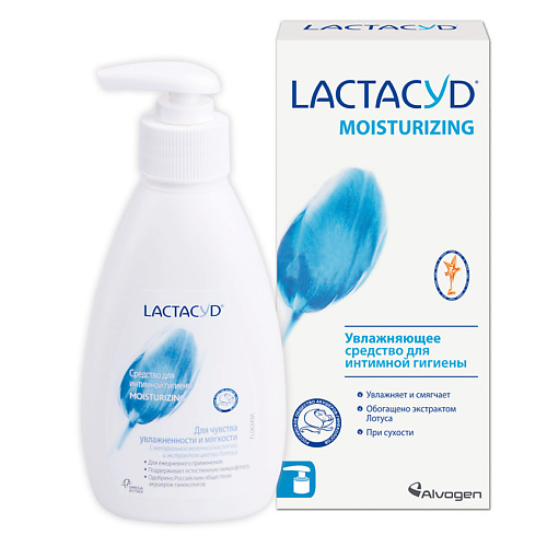 Средства для гигиены LACTACYD Увлажняющее средство для интимной гигиены