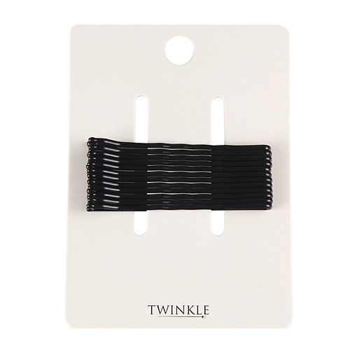 Набор невидимок для волос TWINKLE Набор невидимок Black гурмандиз набор невидимок для волос 5 черный