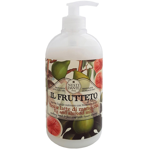 Мыло жидкое NESTI DANTE Жидкое мыло Il Frutteto Fig & Almond Milk цена и фото