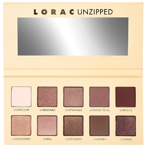 Тени LORAC Набор Палетка теней Unzipped Shimmer & Matte Eyeshadow Palette и Праймер для век Behind the Scenes Eye Prime 