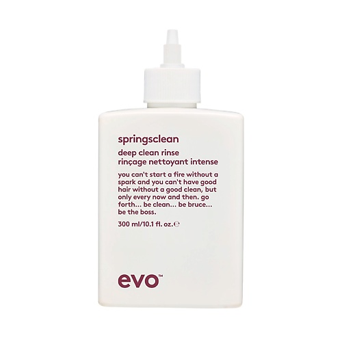 Шампуни EVO [генеральная уборка] крем глубокой очистки для вьющихся и кудрявых волос springsclean deep clean rinse