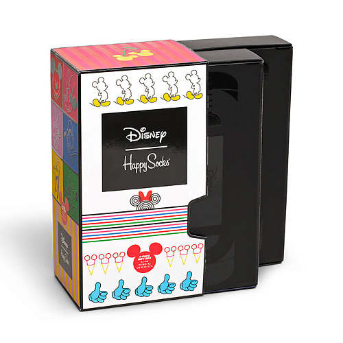 Подарки для неё HAPPY SOCKS Набор носков Happy Socks DISNEY 4 пары