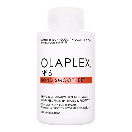 Крем для укладки волос OLAPLEX Несмываемый крем Система защиты волос No.6 Bond Smoother olaplex no 0 intensive bond building behandlung
