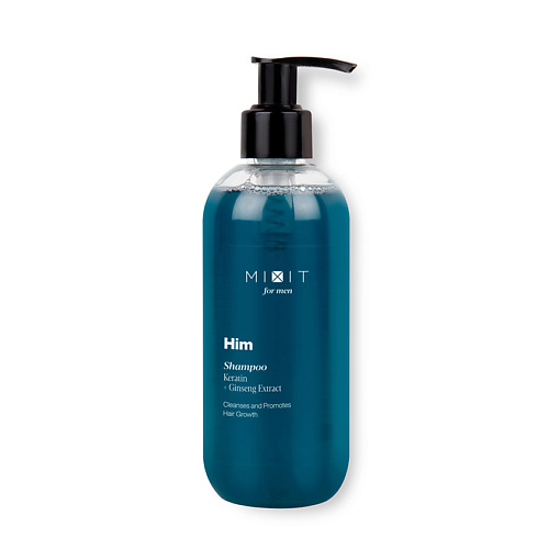 MIXIT Шампунь для волос многофункциональный Him Shampoo mixit шампунь для роста сияния и красоты волос peptide complex shampoo