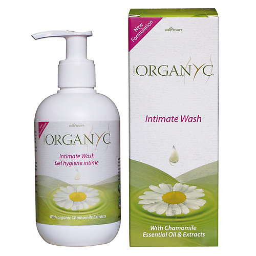 ORGANYC Гель для интимной гигиены beauty formulas жидкость для женской интимной гигиены с алоэ вера