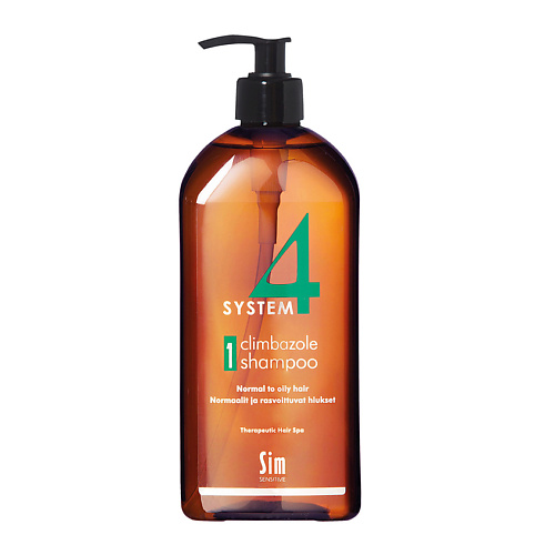 

SYSTEM4 Шампунь №1 для нормальной и жирной кожи 1 Climbazole Shampoo. Normal to oily hair, Шампунь №1 для нормальной и жирной кожи 1 Climbazole Shampoo. Normal to oily hair