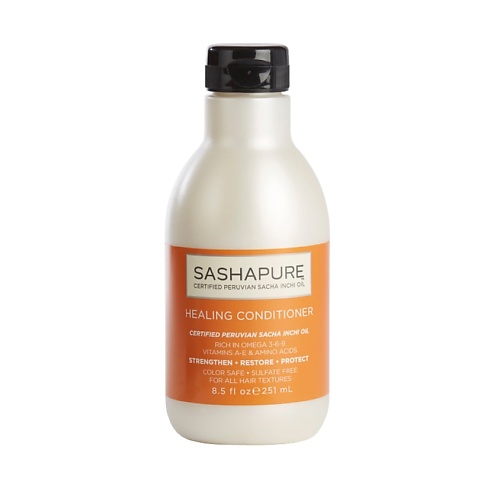 SASHAPURE Укрепляющий кондиционер для волос organic shop кондиционер для ослабленных и тонких волос укрепляющий coconut yogurt