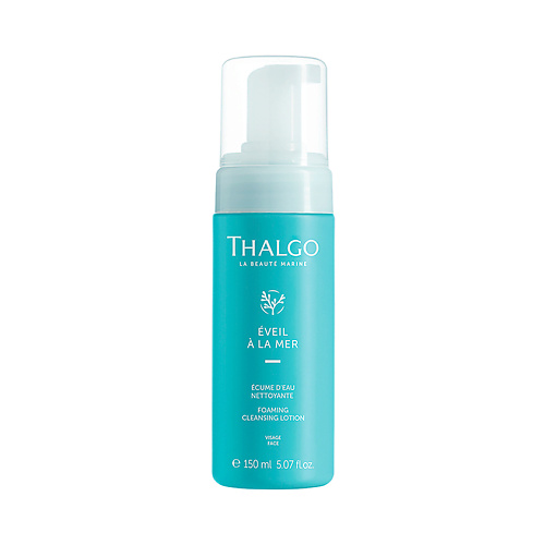 Мусс для снятия макияжа THALGO Мусс для лица очищающий Eveil a la Mer Foaming Cleansing Lotion мусс для умывания greenini очищающий крем мусс для лица с пептидами anti age