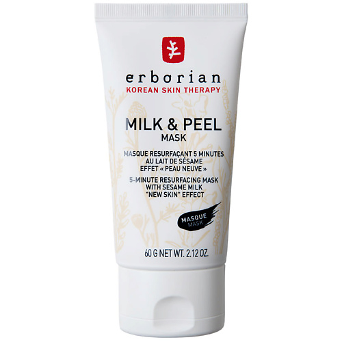 Пилинг для лица ERBORIAN Разглаживающая маска-пилинг Кунжутное молоко Milk & Peel erborian milk