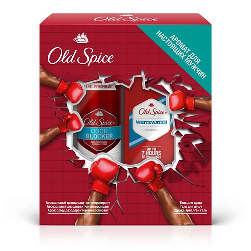 Для ванной и душа OLD SPICE Набор Odor Blocker + Whitewater