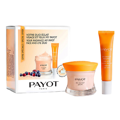 

PAYOT Набор для ухода за кожей Your Radiance My Payot Face And Eye Duo, Набор для ухода за кожей Your Radiance My Payot Face And Eye Duo